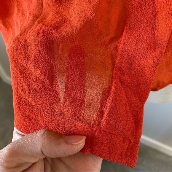 Aritzia Wilfred Silk Button Up  Blouse Long Sleeve - Picture 10 of 11